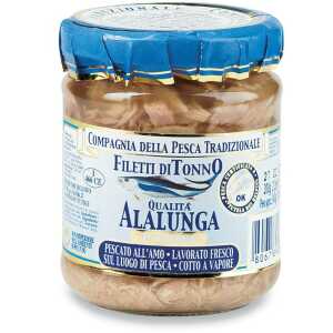 Filetti di alalunga al naturale