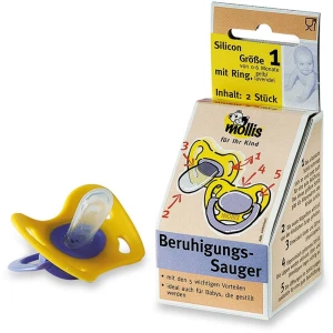 SUCCHIOTTO CALMANTE - MISURA 1 - SILICONE CON ANEL