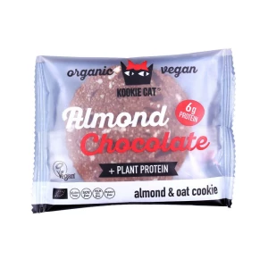 Biscotto cookie con mandorle e cioccolato