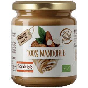 Crema 100% di mandorle tostate