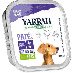 Pat? per cani con tacchino e aloe vera
