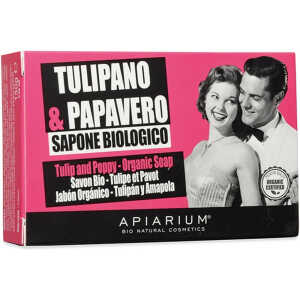 Saponetta tulipano e papavero