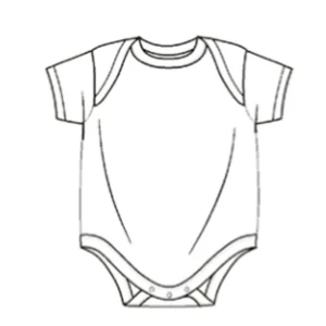 Body con maniche bianco 6-9