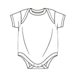 Body con maniche bianco 3-6