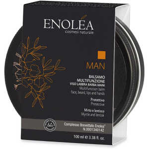 Linea uomo - balsamo multifunzionale viso labbra barba mani