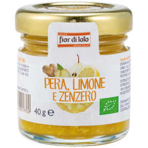 Minicomposta pera limone e zenzero