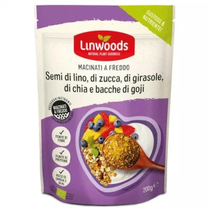 linwoods 5 semi misti lino zucca girasole chia goji 200 g