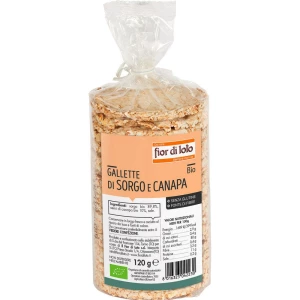 Gallette sorgo e canapa