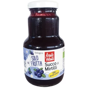 Succo puro di mirtilli selvatici