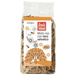 Misto riso con nero selvatico