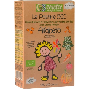 ALFABETO CON VERDURE