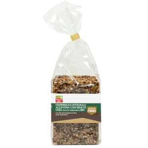 Crispbread integrali all'avena con semi di chia