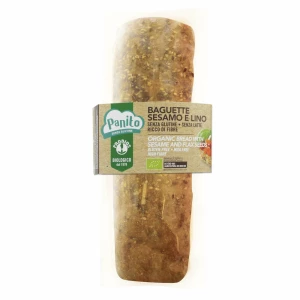 BAGUETTE CON SEMI DI SESAMO E LINO