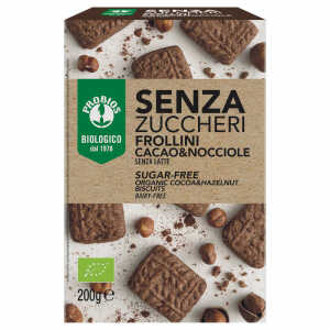 FROLLINI CACAO E NOCCIOLE senza zuccheri