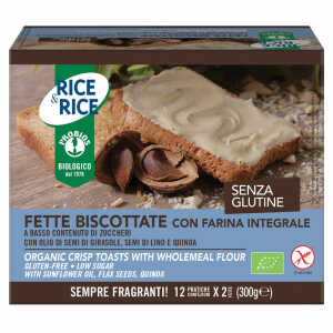 FETTE BISCOTTATE CON FARINA INTEGRALE