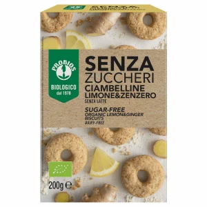 CIAMBELLINE LIMONE E ZENZERO senza zuccheri