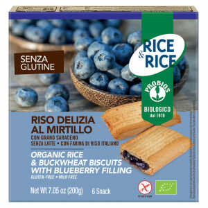 RISO DELIZIA AL MIRTILLO CON GRANO SARACENO