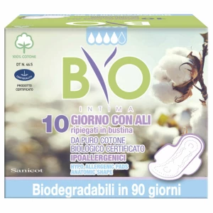 ALI GIORNO RIVESTIMENTO COTONE BIO COMPOSTABILE