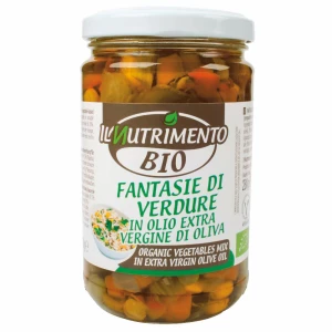 FANTASIA DI VERDURA CON OLIO EXTRAVERGINE D’OLIVA