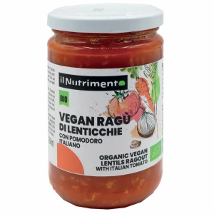 VEGAN RAGÚ DI LENTICCHIE