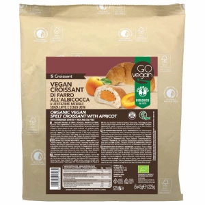 VEGAN CROISSANT DI FARRO ALL'ALBICOCCA