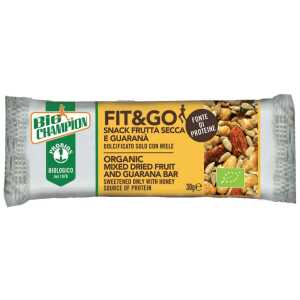 Fit&go barretta  con frutta secca e guarana